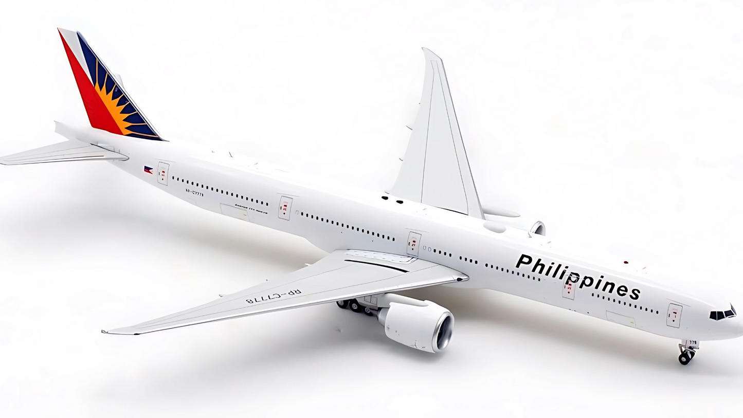 Philippine Airlines Boeing 777-300ER Highly Detailed Diecast Aircraft Model in 1/400 Scale