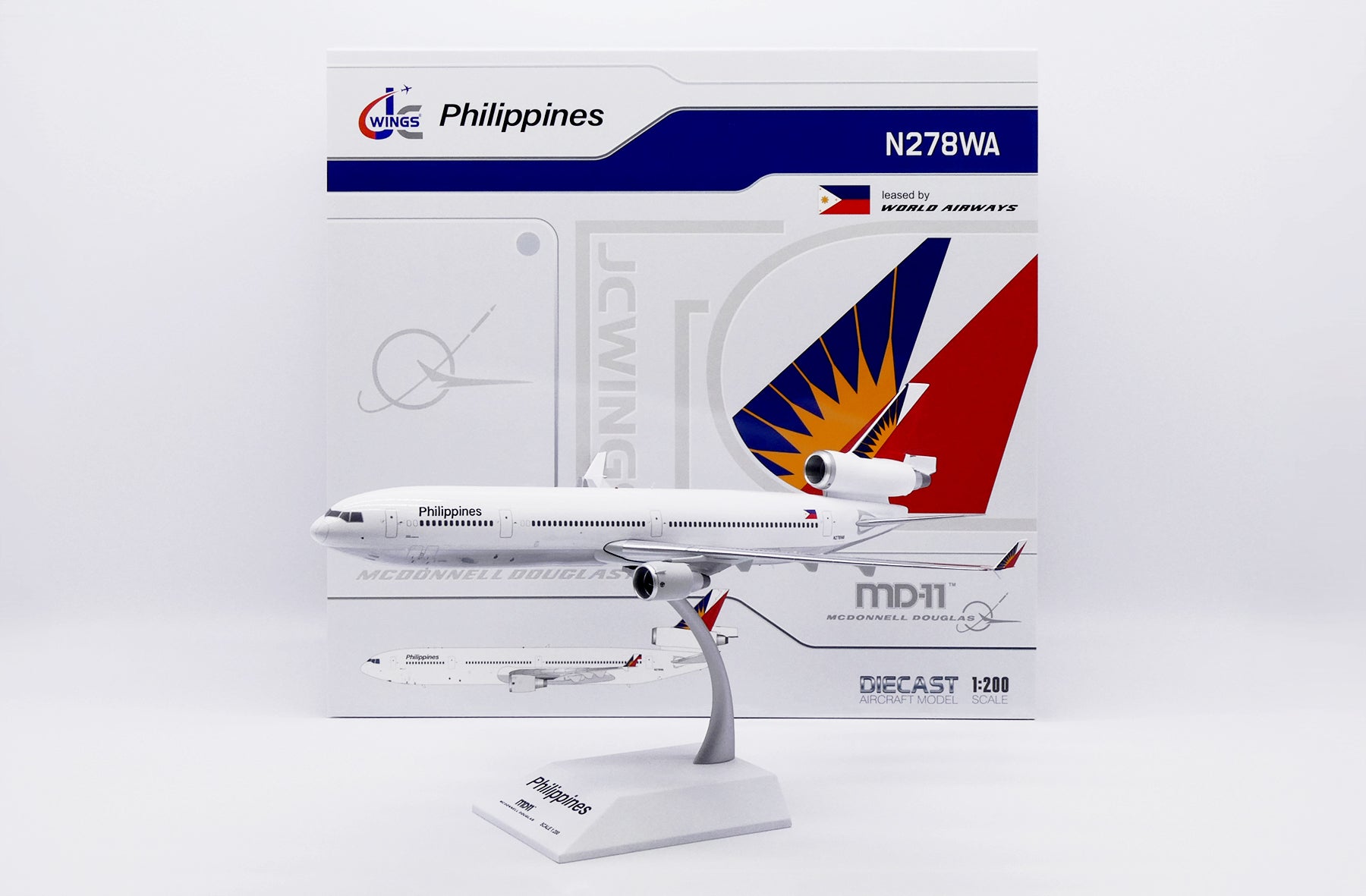 Philippine Airlines McDonnell Douglas MD-11(ER) Highly Detailed