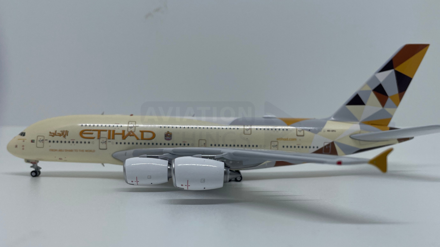 Etihad Airways Airbus A380-800 Highly Detailed 1/400 Diecast Aircraft Model