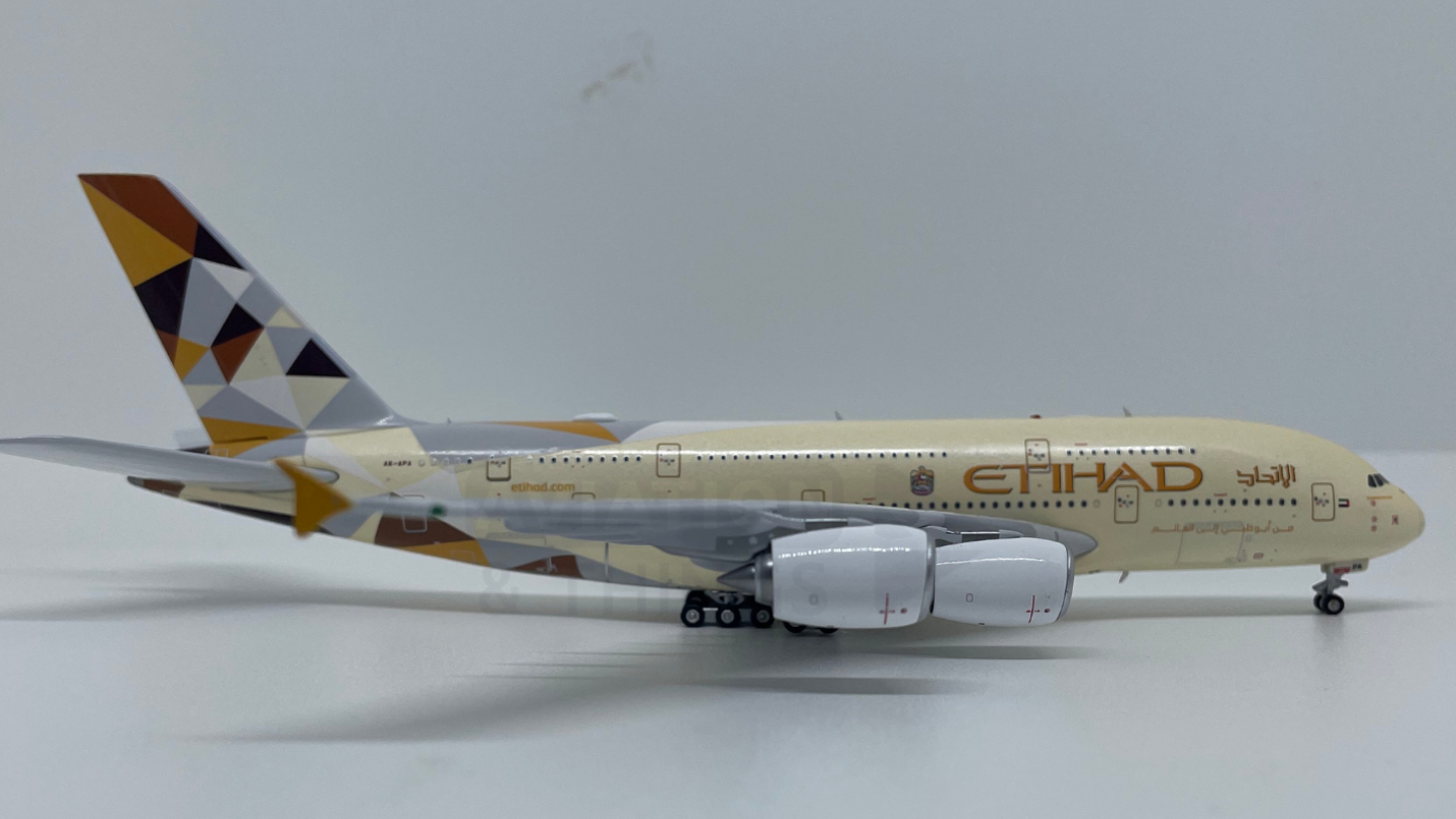 Etihad Airways Airbus A380-800 Highly Detailed 1/400 Diecast Aircraft Model