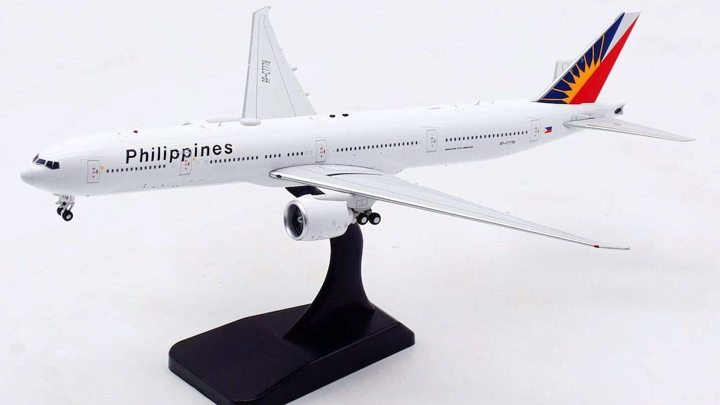 Philippine Airlines Boeing 777-300ER Highly Detailed Diecast Aircraft Model in 1/400 Scale