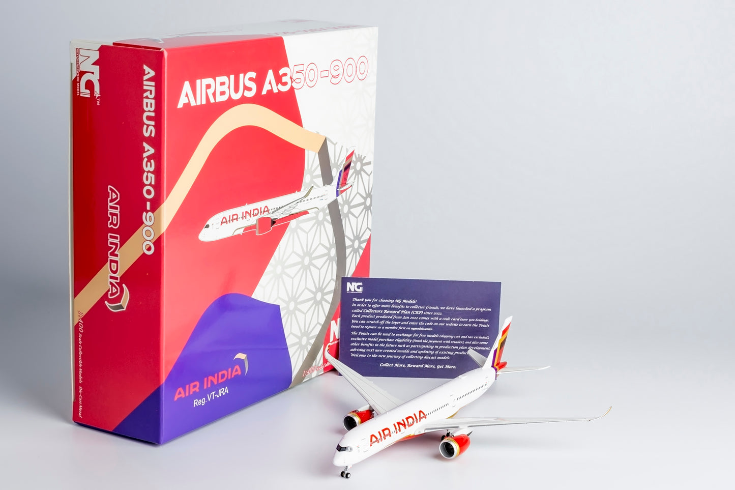 Air India Airbus A350-900XWB "Ultimate Edition" Highly Detailed Diecast Aircraft Model in 1/400 Scale
