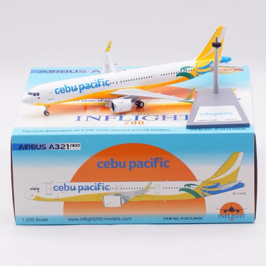 [PRE-ORDER] Cebu Pacific Airbus A321-271NEO Highly Detailed Diecast Aircraft Model in 1/200 Scale