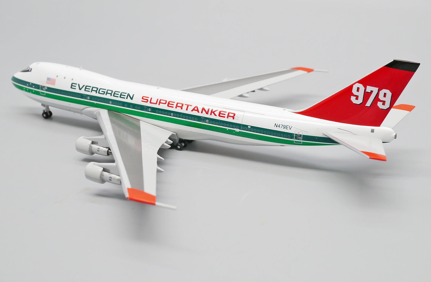 Evergreen Supertanker "Tanker 979" Boeing 747-100SF Highly Detailed 1/400 Diecast Aircraft Model