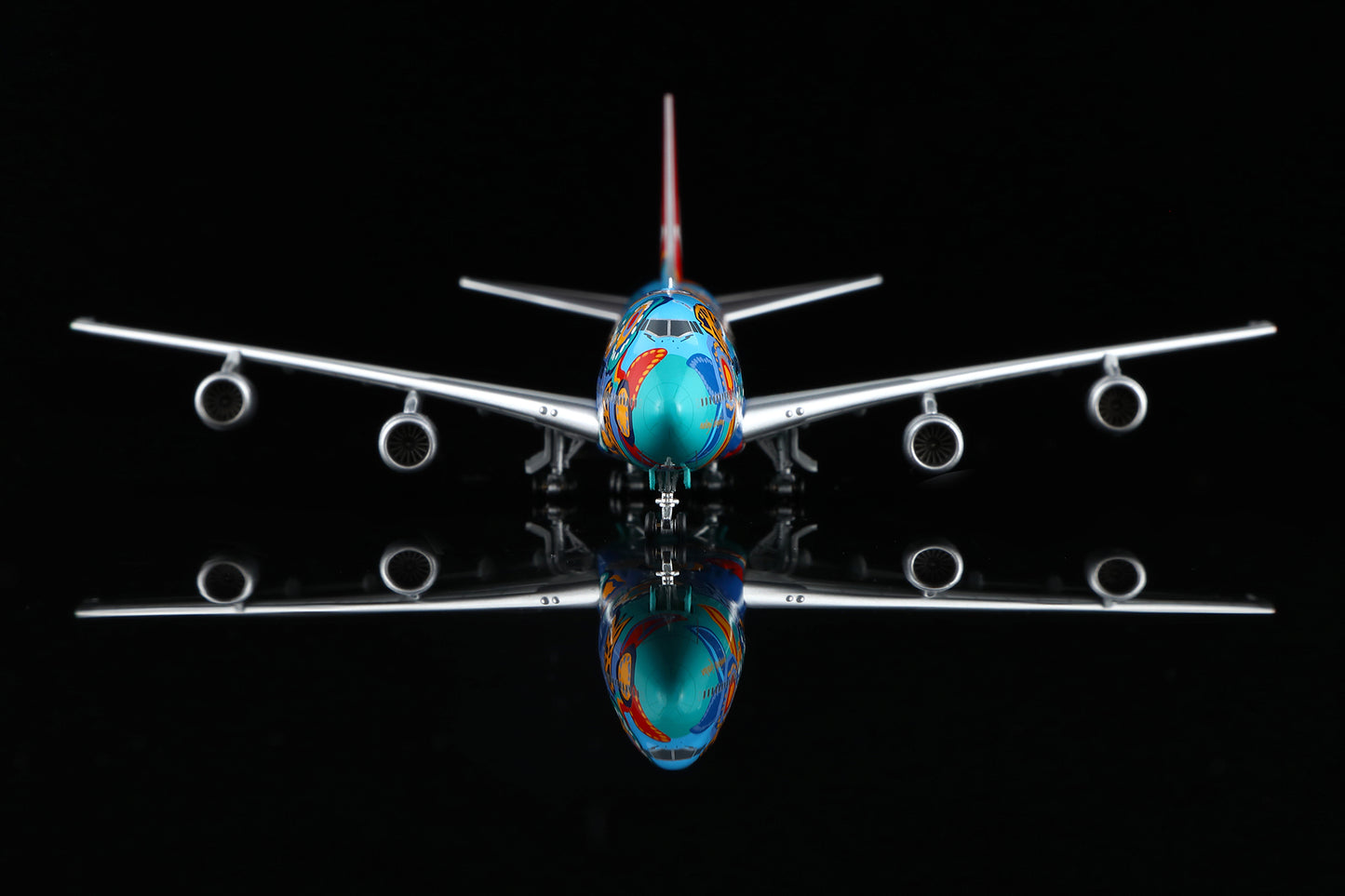 [PRE-ORDER] Qantas Airways Boeing 747-300 "Nalanji Dreaming - VH-EBU" Highly Detailed 1/400 Diecast Aircraft Model