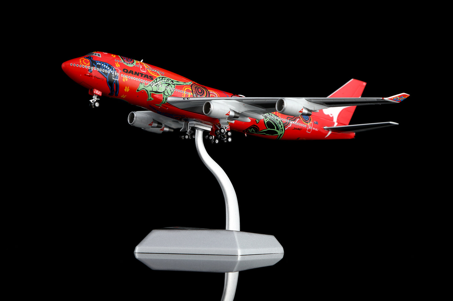 [PRE-ORDER] Qantas Airways Boeing 747-400 "Wunala Dreaming - VH-OEJ" Highly Detailed 1/400 Diecast Aircraft Model