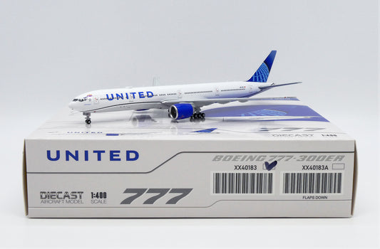 United Airlines "Sydney World Pride" Boeing 777-300ER Highly Detailed 1/400 Diecast Aircraft Model